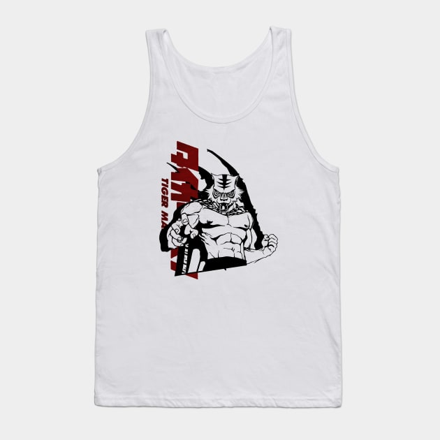 Crouching Tiger Tank Top by crowrider